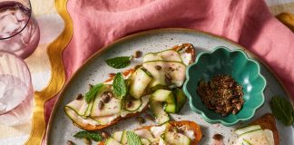 Sweet Potato “Toast” with Labneh and Za’Atar